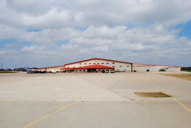 Arena From The Front with parking