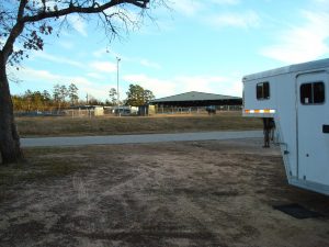 Lone Star Convention and Expo Center Warmup Viewed From Parking