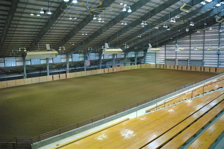 Arena with out set up and Seating