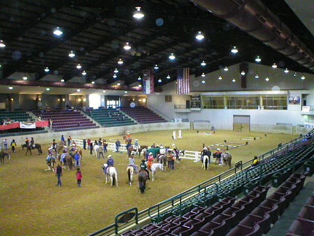 Inside main arena